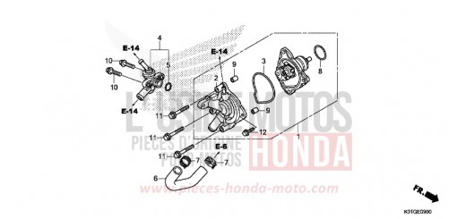 POMPE A EAU SH125ADG de 2016